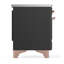 Cuisinière à induction 36 pouces avec 6 éléments à induction en graphite mat Majestic III Series (garniture cuivre)-124828867-124828861