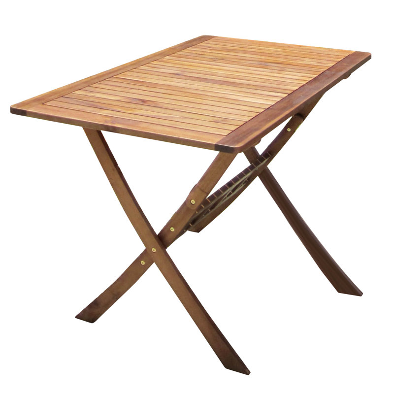 Ignacio Folding Wooden Dining Table