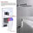 Wall Mounted Shower Only Faucet-88248216