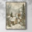 «Christmas Holiday Art Dxxi», reproduction d'art encadrée - bois massif-1285804357