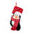 19.00"L Hooked Stocking, 3D Penguin