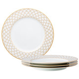 Noritake Eternal Palace 10.5" Set of 4 Dinner Plates