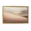 Cadre flottant rose Dunes Abstraction, design par Norm Stelfox-931678690-931678691