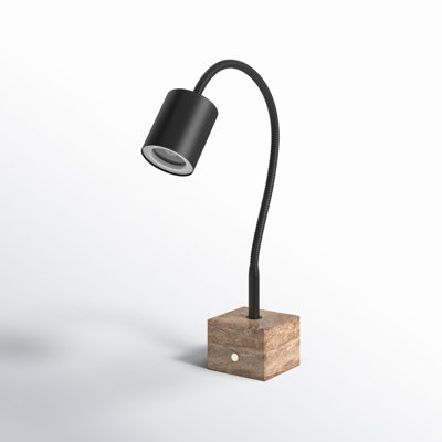 Irby Adjustable Stone Desk Lamp
