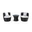 Abrigo 2 Seater Rattan Effect Conversation Set