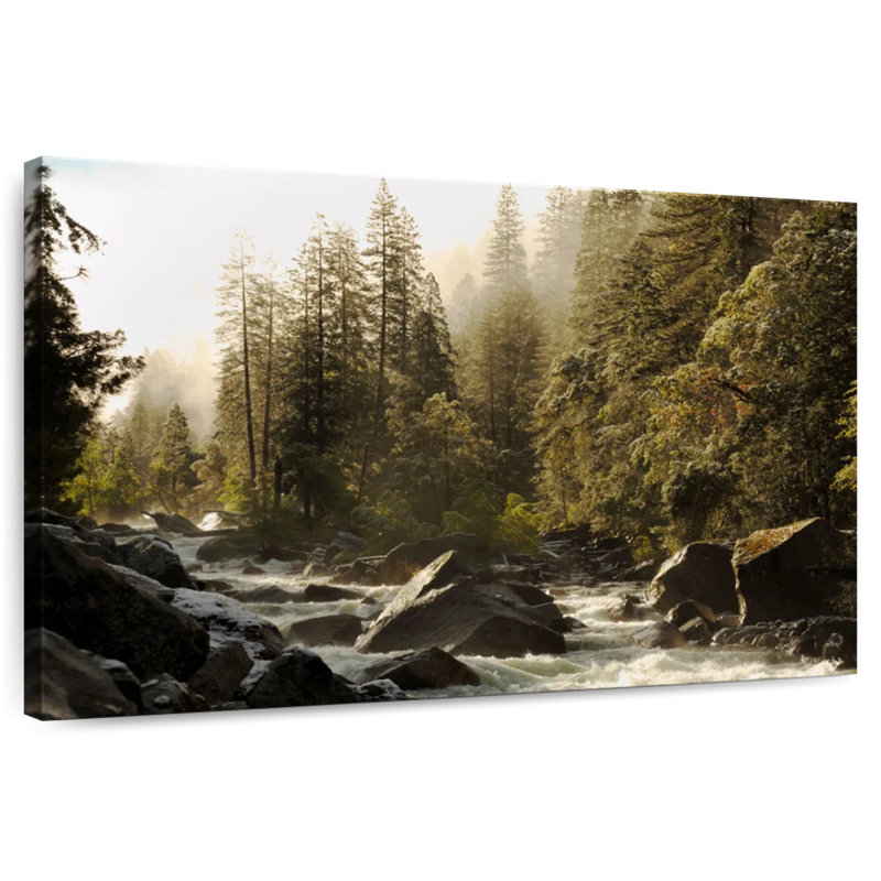 Alvord Yosemite Merced River, H 16 po x l 24 po