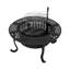 Round Iron Charcoal Fire Pit