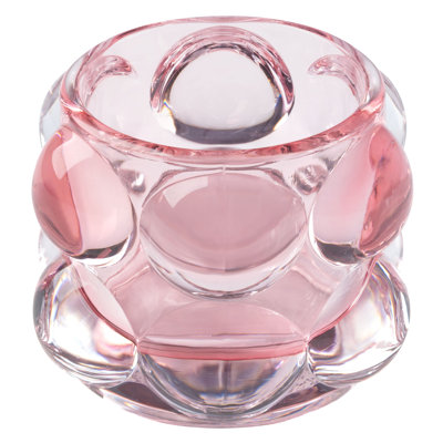 LUCIA BOUGIE CHAUFFE-TONDEUSE VOTIVE ROSE COURT