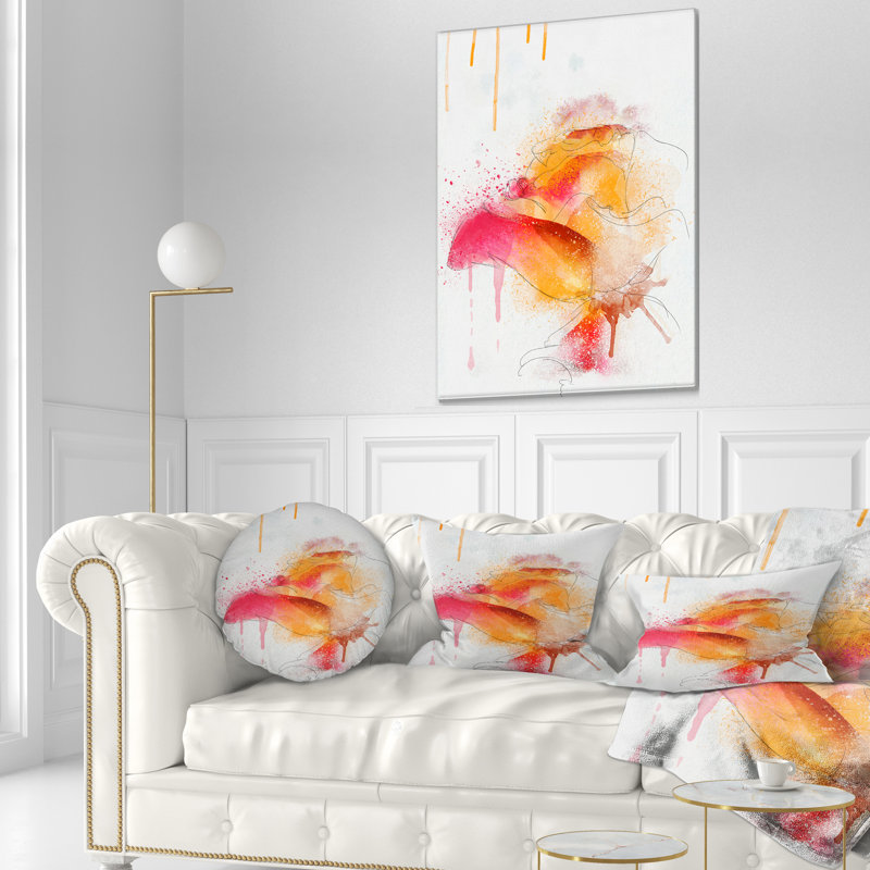 Coussin Orange