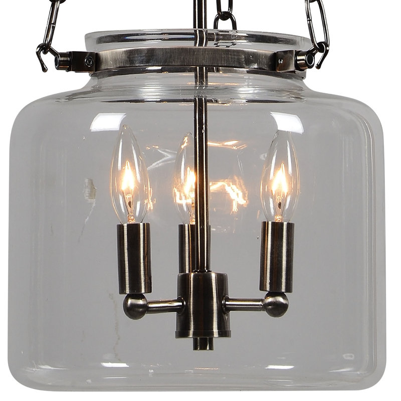 Altman 3 - Light Chrome Jar Pendant