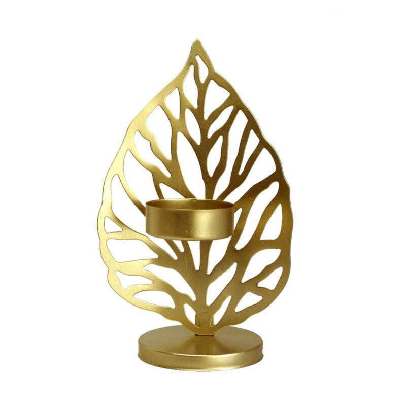 Tabletop Handcast Iron Tealight Holder