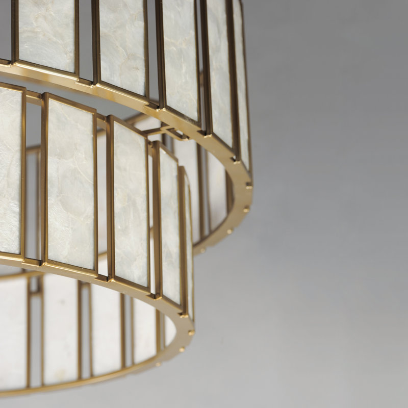 Lustre tambour 6 lumières Smithland