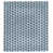 Bleu sarcelle / gris anthracite géométrique