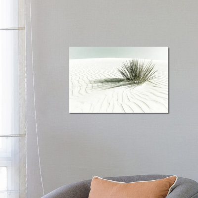 White Sands Dune | Vintage by Melanie Viola - Wrapped Canvas Print