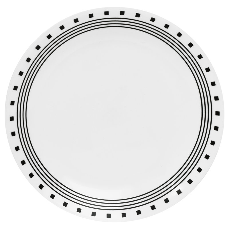 Livingware City Block 10.25" Dinner Plate