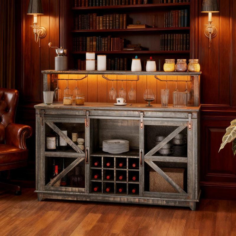 Armoire à vin Farmhouse