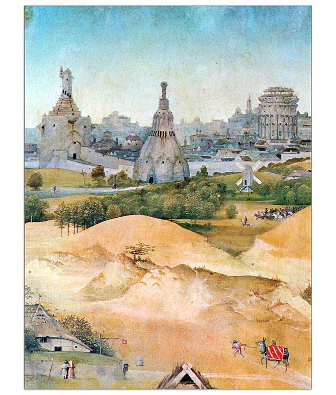 Hieronymus Bosch - Wrapped Canvas Painting