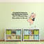 Décalcomanie murale en vinyle mignonne de voyage Pig-51206495