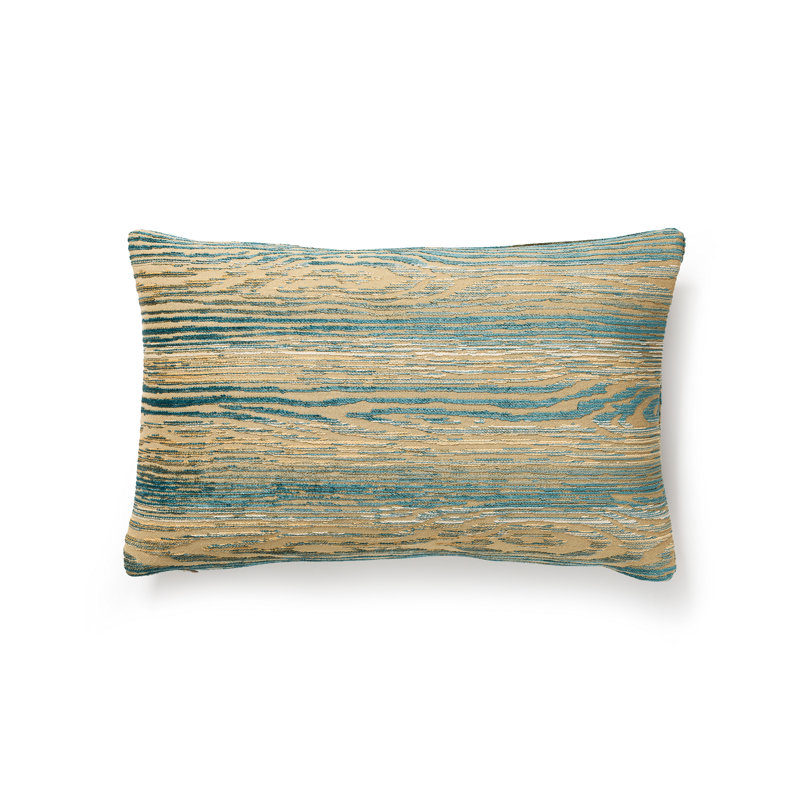Coussin Muir Woods, Bleu/jaune