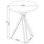 Table bistro ronde 35 po