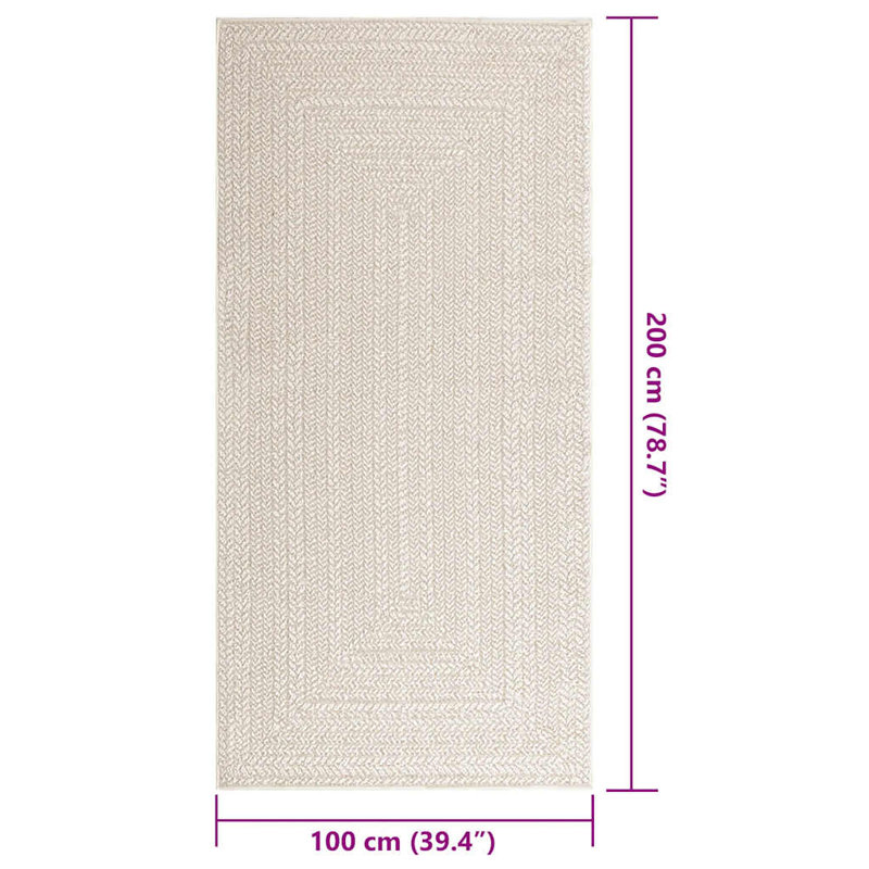 Ryleah Area Rug, Runner 100 x 200cm, Round