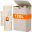 Bhargava Fabric Laundry Hamper with Handles-57282660-57282665