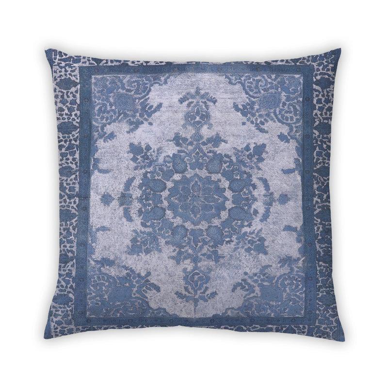 Damask Outdoor Throw Pillow