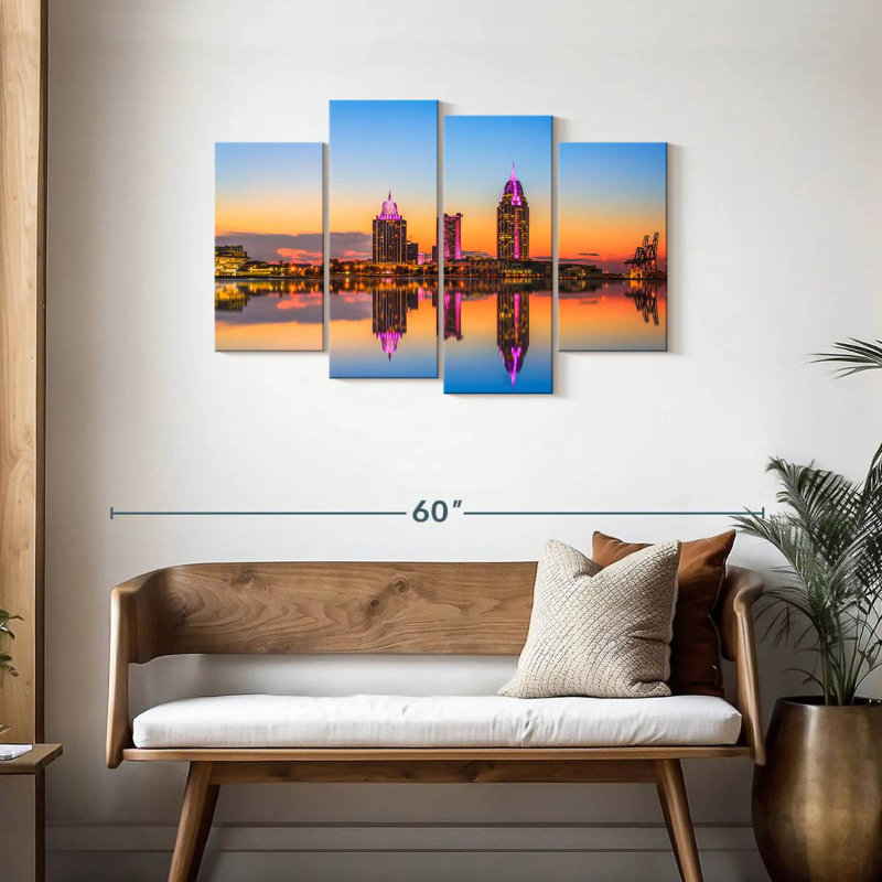 Horizon urbain de Sireci, Alabama, H 27 po x l 43 po