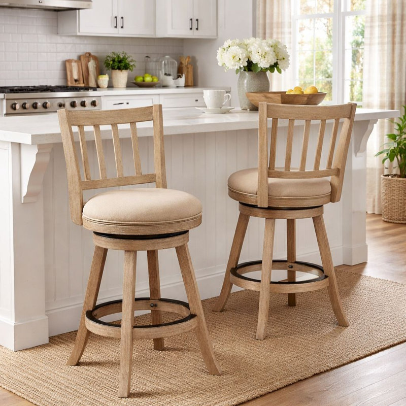 Tabouret de bar / de comptoir Cremilde, Gruau, 24