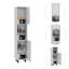 Garde-manger rectangulaire à 2 tablettes Wengue-405680521