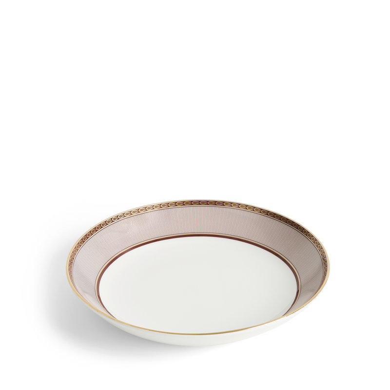 Splendour Red Deep Plate 8.6in