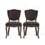 Chaise capitonnée (ensemble de 2)-1445336415