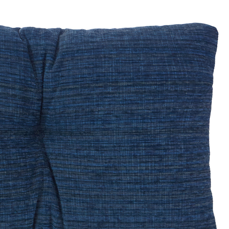 Chenille Non-Slip Bench Cushion, Blue, 30" W x 14" D