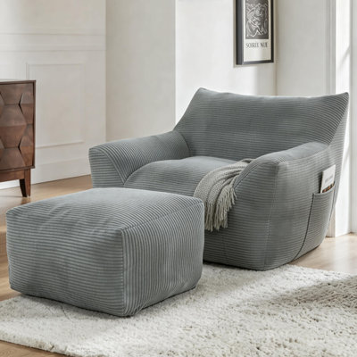 Fauteuil à billes pour adultes, très grand canapé-lit confortable pour chambre à coucher et dortoir