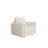 Modern Teddy Fabric Sofa Upholstered With Pillow - Perfect For Living Room, Office, And Bedroom --1250909635