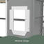 Lit mezzanine simple avec échelle-526028944