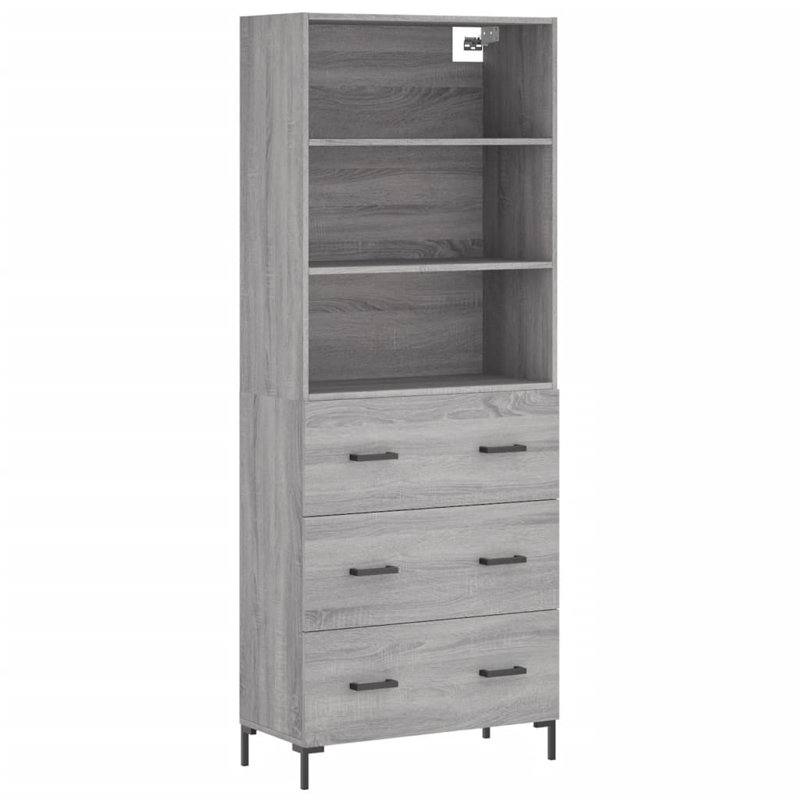 Sheyenne 69.5cm Sideboard, Grey Sonoma
