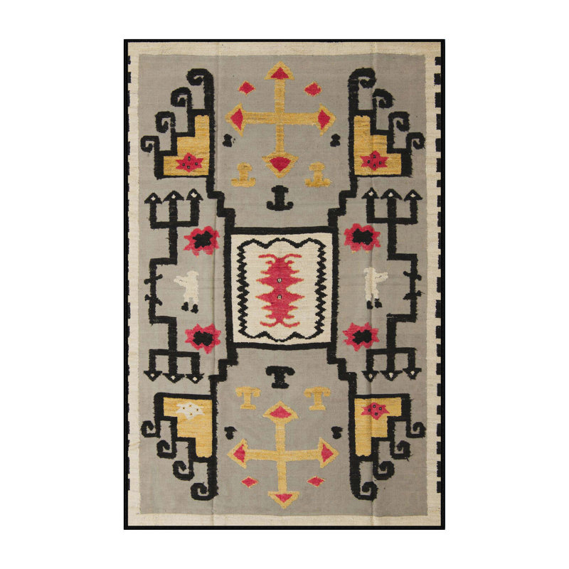 Tapis abstrait et moderne 5131, Rectangle 7 pi x 10 pi