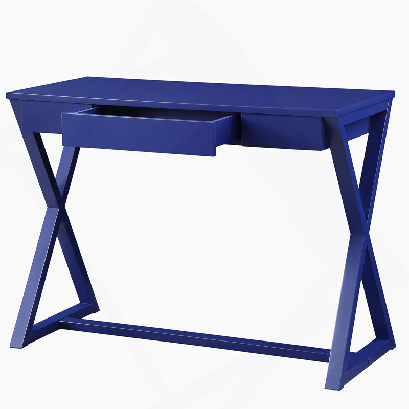 Bureau d'écriture Nalo, finition bleu crépuscule OF00173