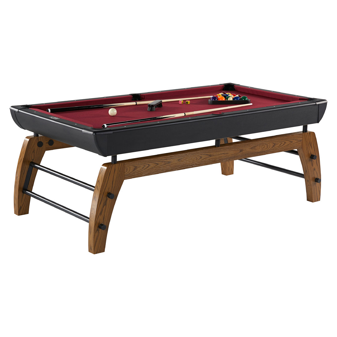 Hall of Games Edgewood 7' Pool Table with Playing Accessories Hall of Games
