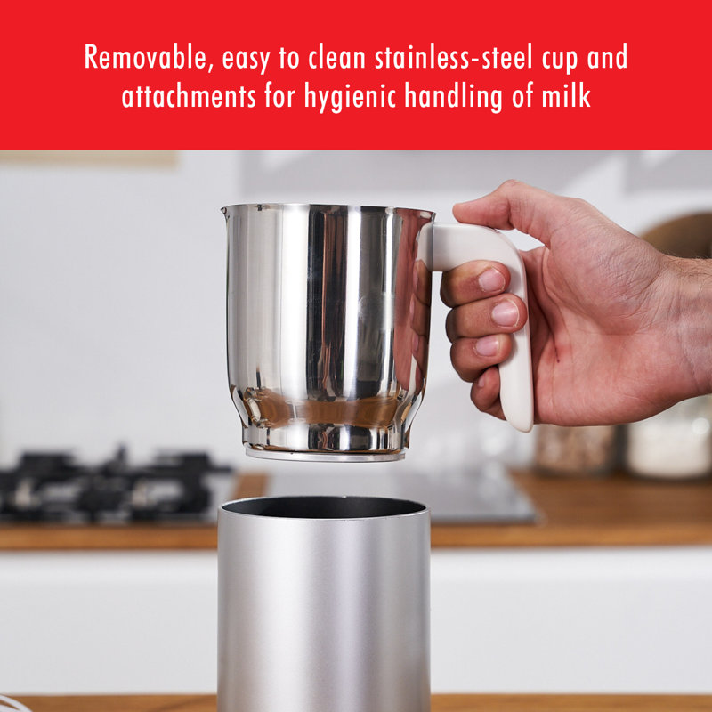 ZWILLING Enfinigy Milk Frother, Silver