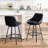 Janayshia Modern Industrial Swivel Upholstered 25.6'' Faux Leather Counter Stool with Metal Frame-1524620432-1484961769