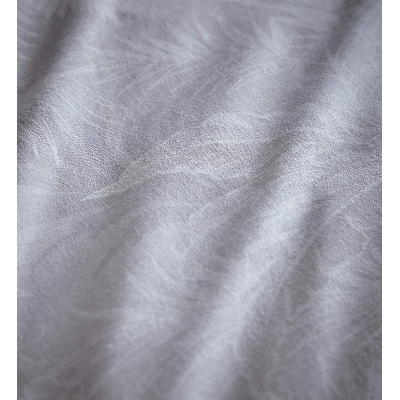 Gray 81 TC Duvet Cover Set, 200 x 200cm Duvet Cover + 2 Standard Pillowcases