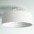 Ashtun Fabric Semi Flush Mount-1350535813