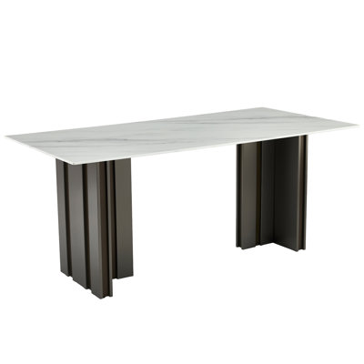 69.30 Inch Rectangular Dining Table (Not Including Chair)
