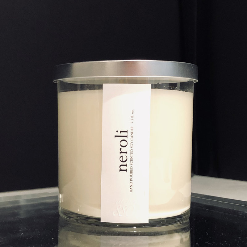 Light Collection Neroli Scented Jar Candle