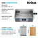 KRAUS Kore™ 28" L Undermount Workstation 16 Gauge Stainless Steel Single Bowl Kitchen Sink with Accessories