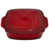 Le Creuset Stoneware Square Casserole with Lid
