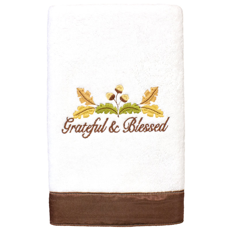Midweight Hand Towel, White