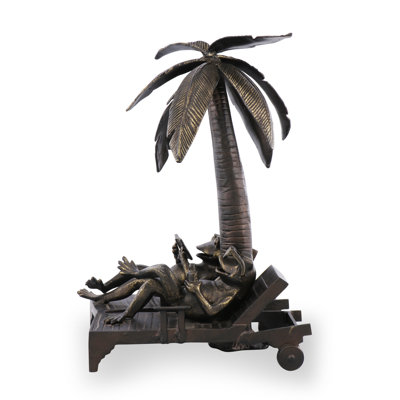 Animals Weather Resistant Metal Aluminum Garden Statue